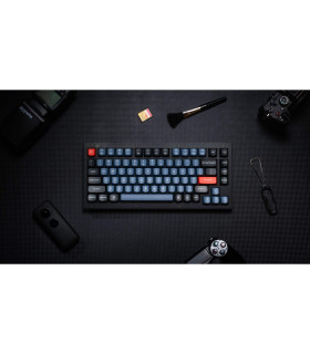 Keychron V1 Frosted Black Red Switch (US) w/Knob