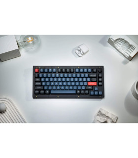 Keychron V1 Frosted Black Red Switch (US) w/Knob