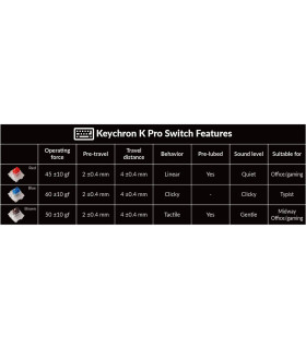 Keychron V1 Frosted Black Brown Switch (US) w/Knob