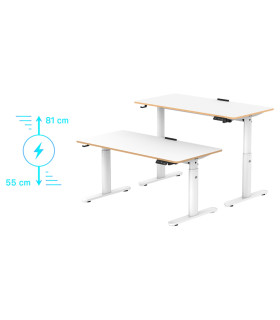 Ultradesk PULSAR White