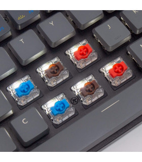 Gateron Low Profile 2.0 Mechanical 110pcs/Set Red