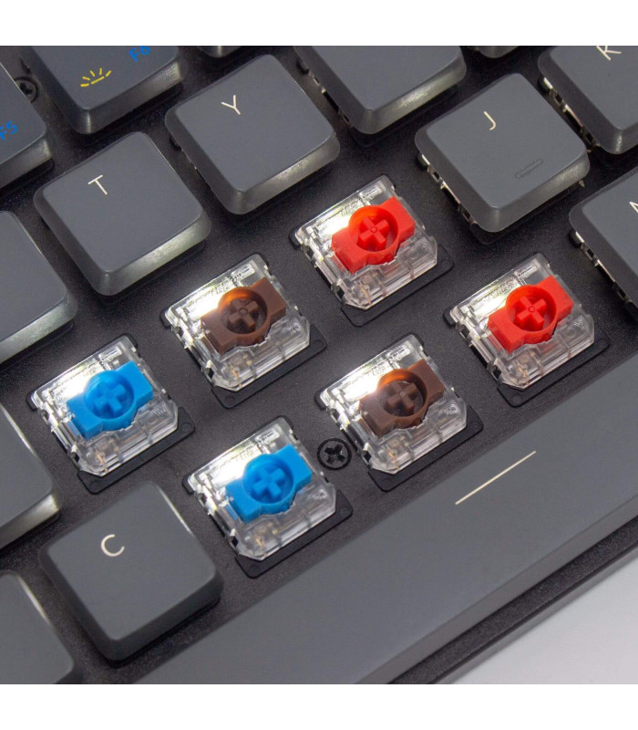 Gateron Low Profile 2.0 Mechanical 110pcs/Set Red