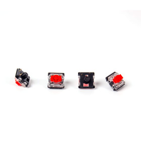 Gateron Low Profile 2.0 Mechanical 110pcs/Set Red