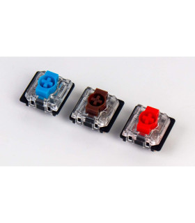 Gateron Low Profile 2.0 Mechanical 110pcs/Set Red