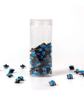 Gateron Low Profile 2.0 Mechanical 110pcs/Set Blue