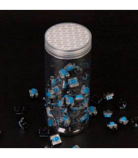 Gateron Low Profile 2.0 Mechanical 110pcs/Set Blue