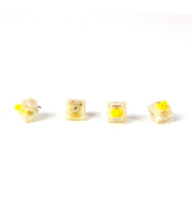 Gateron Cap V2 Switch 110pcs/Set Milky Yellow