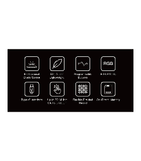 Keychron M1 Ultra-Light Optical Mouse Black