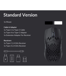 Keychron M1 Wireless Mouse Black