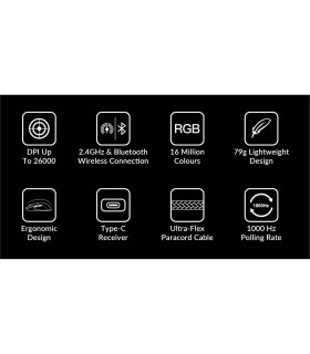 Keychron M1 Wireless Mouse Black