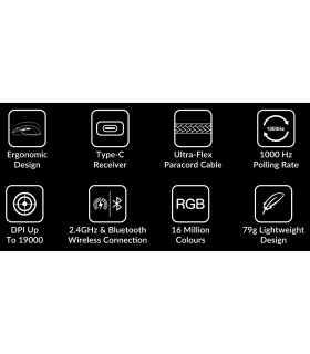 Keychron M3 Wireless Mouse Black