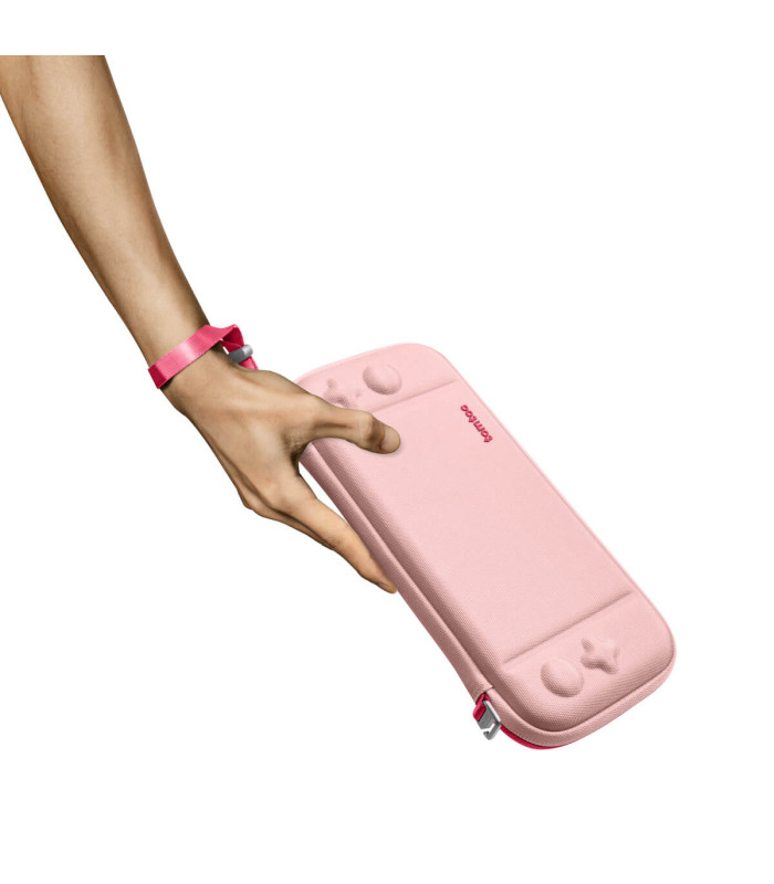tomtoc Nintendo Switch-OLED Slim Case, Pink