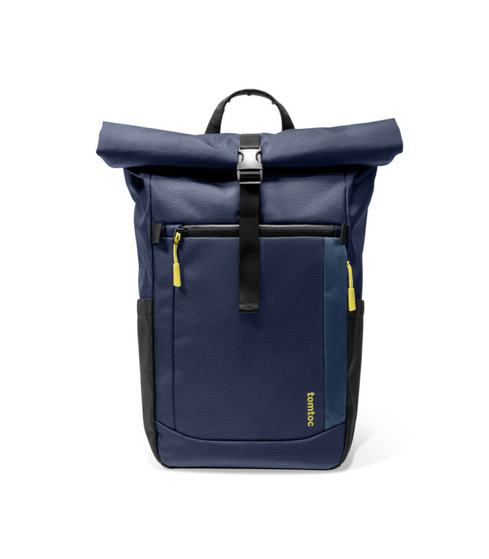 tomtoc Navigator-T61 Rolltop Backpack, Dark Blue