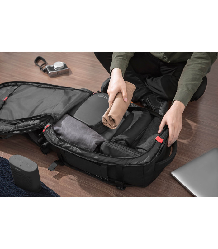 Navigator-T66 Travel Laptop Backpack 40L, Black