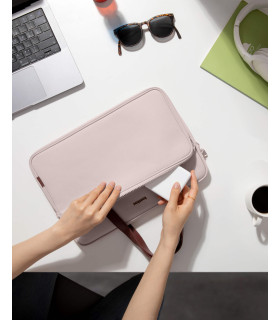 tomtoc Versatile-A11 Lady Laptop Handbag, Pink