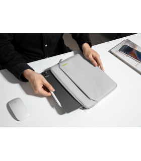 tomtoc Light B18  (11") Tablet Sleeve, Light Grey 