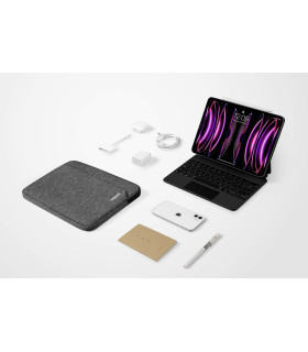 Light-B18 (11") Tablet Sleeve, Grey