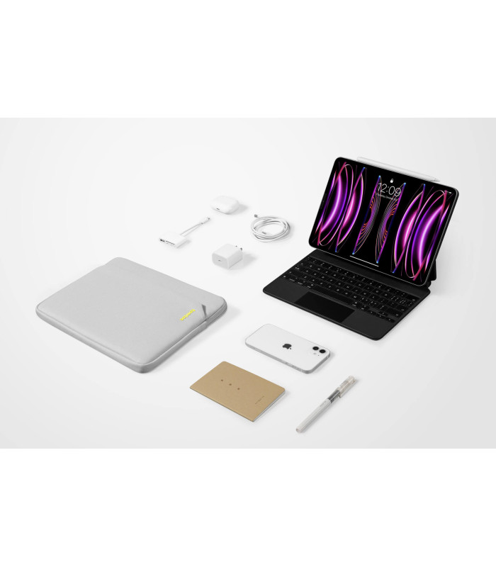 tomtoc Light B18  (12.9") Tablet Sleeve,Light Grey