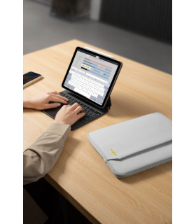 tomtoc Light B18  (12.9") Tablet Sleeve,Light Grey