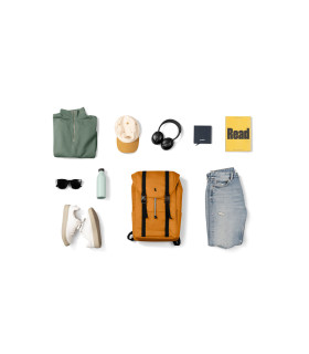 tomtoc VintPack-TA1 22L Laptop Backpack, Yellow