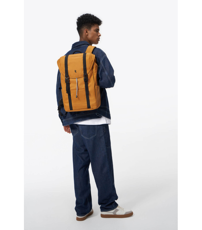 tomtoc VintPack-TA1 22L Laptop Backpack, Yellow