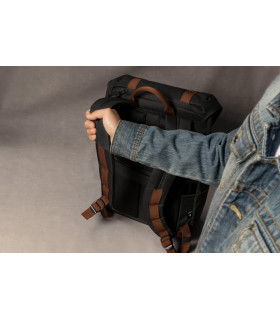 tomtoc VintPack-TA1 22L Laptop Backpack, Black