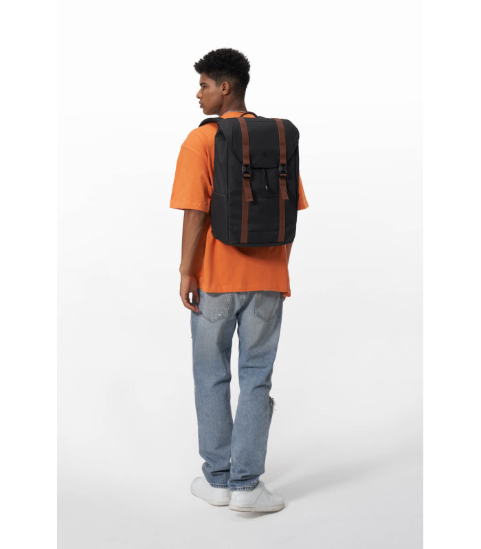 tomtoc VintPack-TA1 22L Laptop Backpack, Black