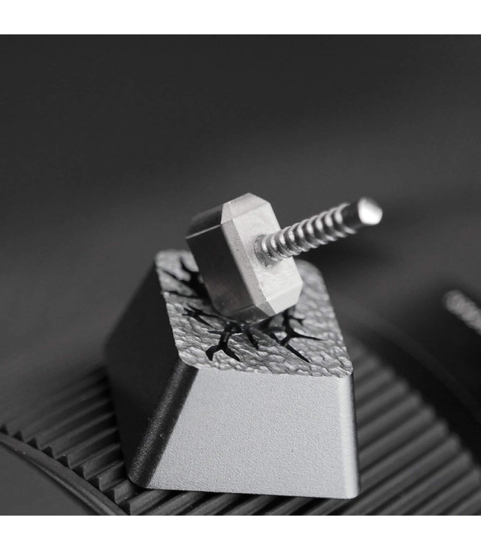 Hammer Aluminum Alloy Artisan Keycap