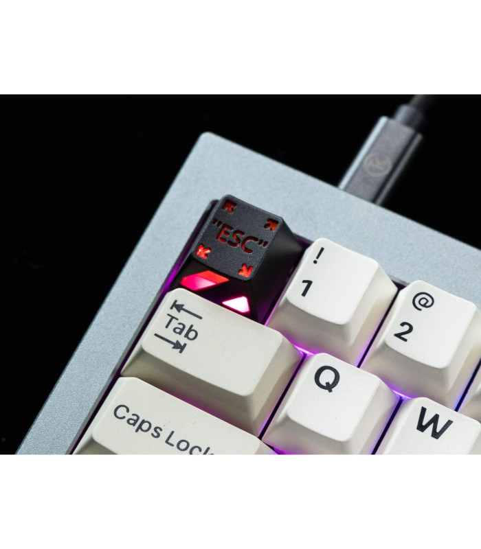 ESC Aluminum Alloy Artisan Keycap Black