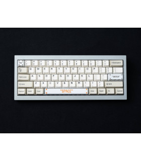 Enter Key Aluminum Alloy Artisan Keycap White