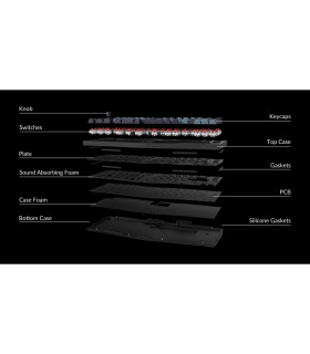 Keychron Q10 Pro Black QMK Brown Switch (US) Knob