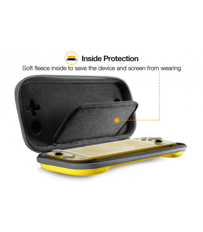 tomtoc Nintendo Switch Lite Slim Case, Yellow