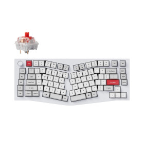 Keychron Q10 Pro White QMK Red Switch (US) w/Knob