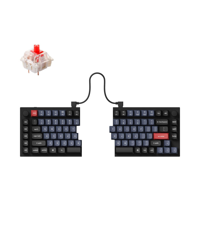 Keychron Q11 Black QMK Red Switch (US) w/Knob