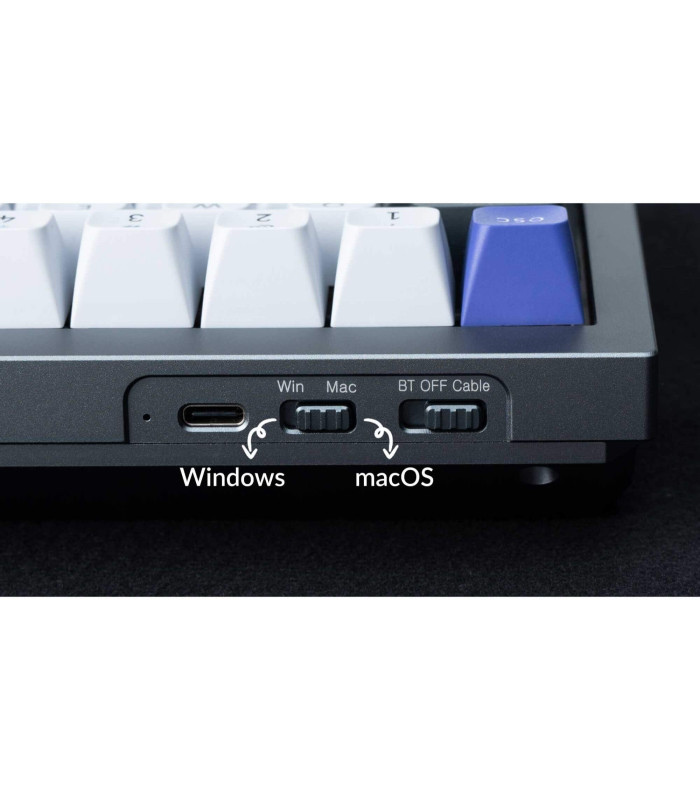 Keychron Q2  Pro Black QMK Banana Switch (US) Knob