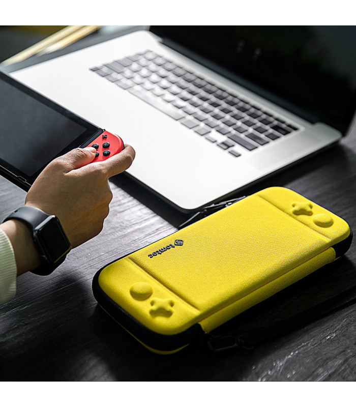 tomtoc Nintendo Switch Lite Slim Case, Yellow