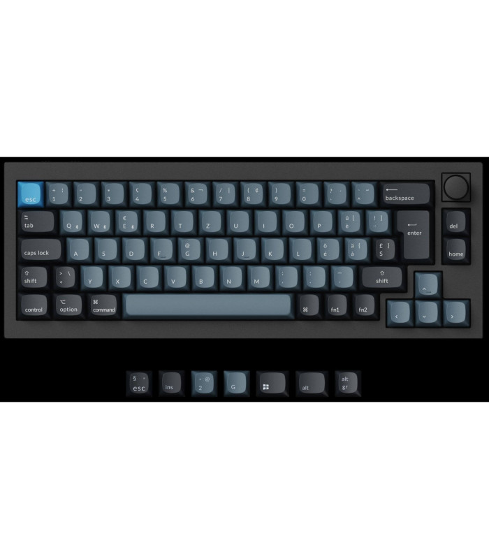 Keychron Q2  Pro Black QMK Red Switch (CH) w/Knob