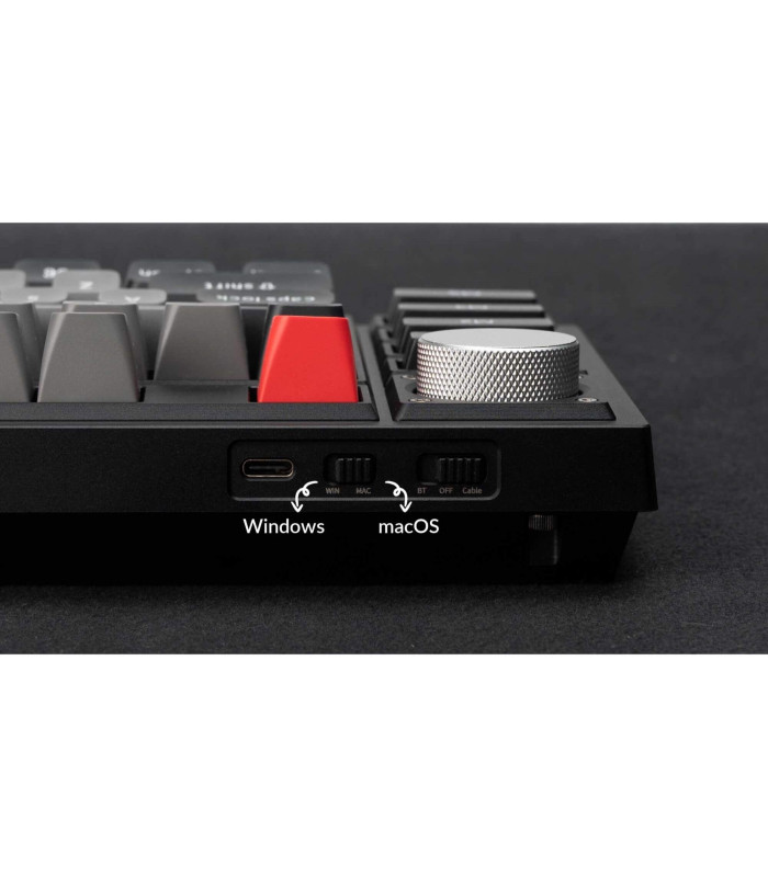 Keychron Q3 Pro SE Black QMK Red Switch (US) Knob