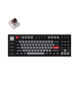Keychron Q3 Pro SE Black QMK Brown Switch (US)Knob