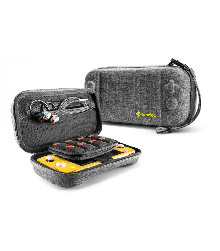 tomtoc Nintendo Switch Lite Travel Case, Grey