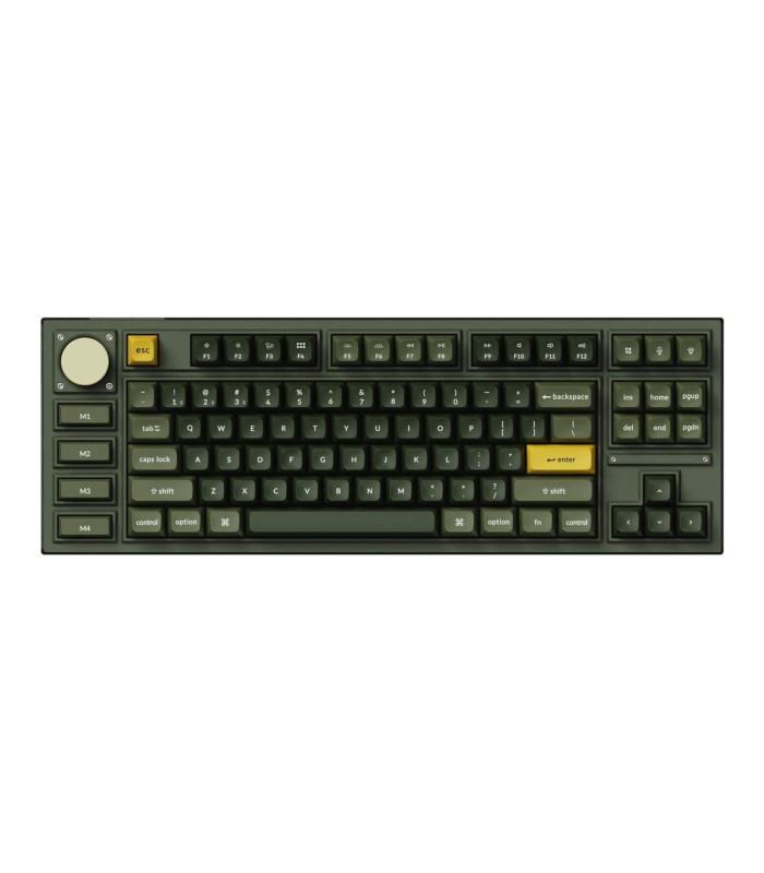 Keychron Q3 Pro SE Olive QMK Brown Switch (US)Knob