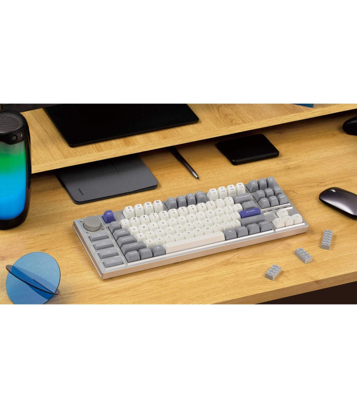 Keychron Q3 Pro SE Silver QMK Red Switch (US) Knob