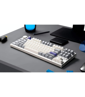 Keychron Q3 Pro SE Silver QMK Brown Switch(US)Knob