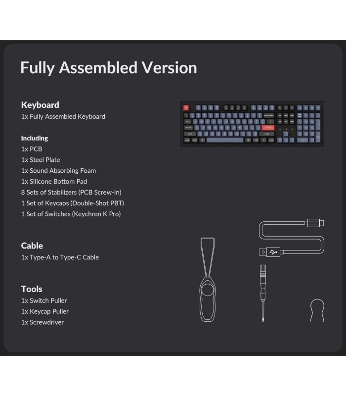 Keychron K10 Pro Red Switch (US)