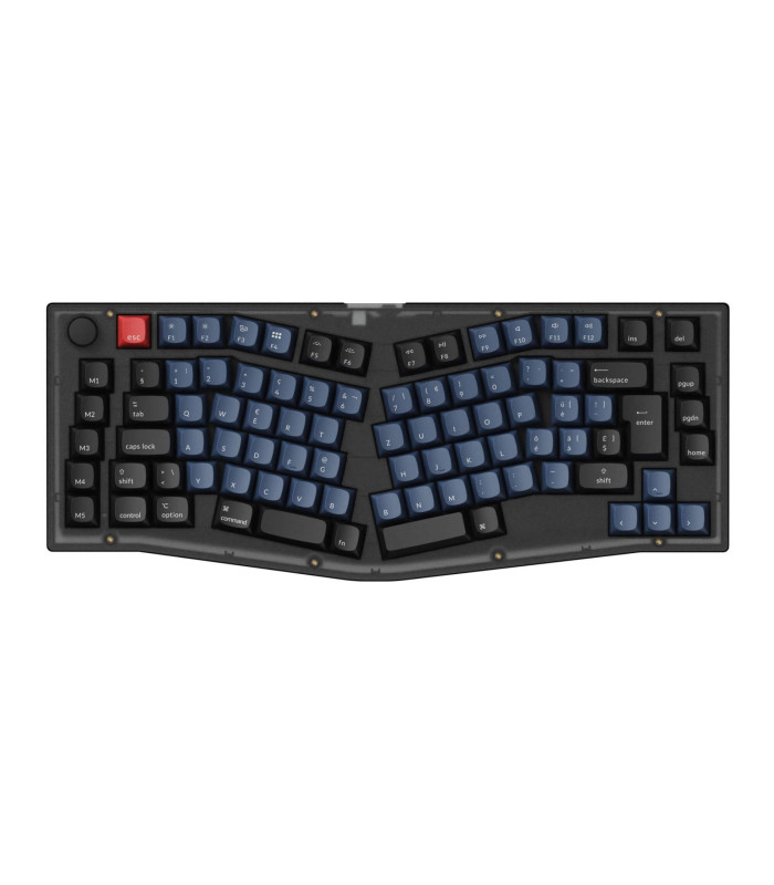 Keychron V10 Frosted Black Red Switch (CH)w/Knob