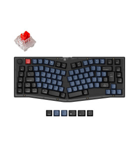 Keychron V10 Frosted Black Red Switch (CH)w/Knob