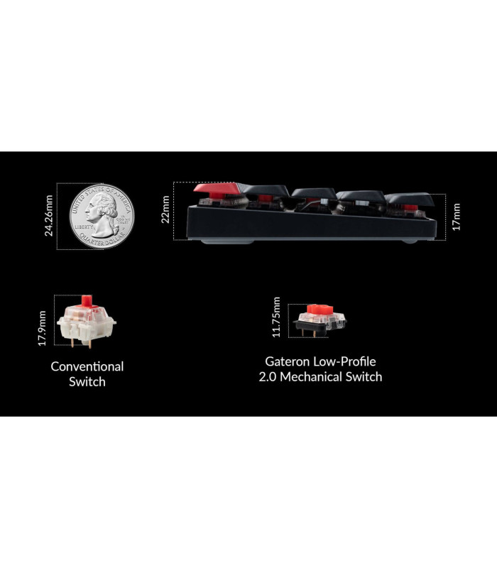 Keychron K7 Pro Red Switch RGB (CH)