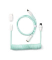 Keychron Coiled Aviator Cable Mint