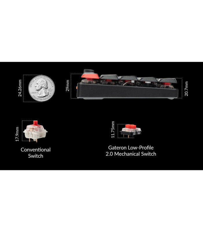 Keychron K11 Pro Red Switch RGB (US)