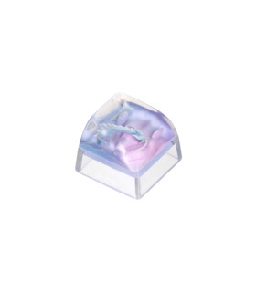 Magic Animal Resin Artisan Keycap-Purple Dragon